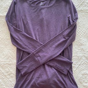 GAP Purple Long Sleeve Tee